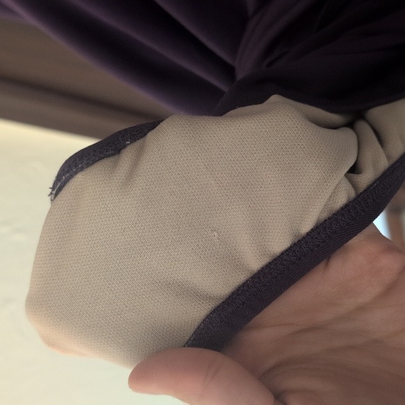 Resorts Plus Plum One Piece Skirted Swimsuit Modest Size 20W - Picture 6 of 6